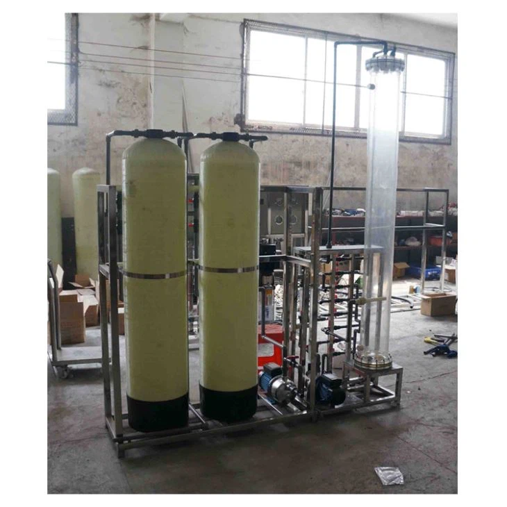 Semi automatic plastic water treatment machine