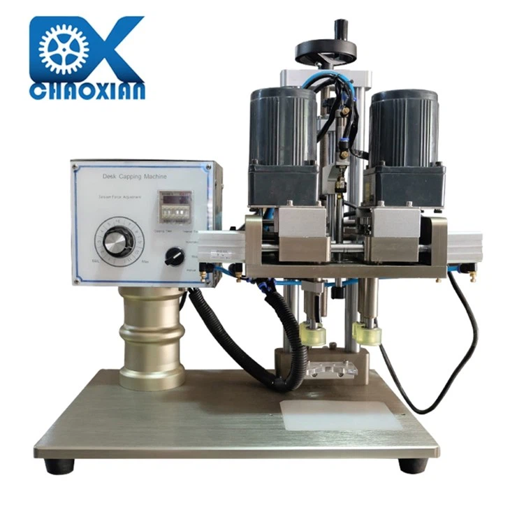 Semi Automatic Food Round Tin Can Capping Machine